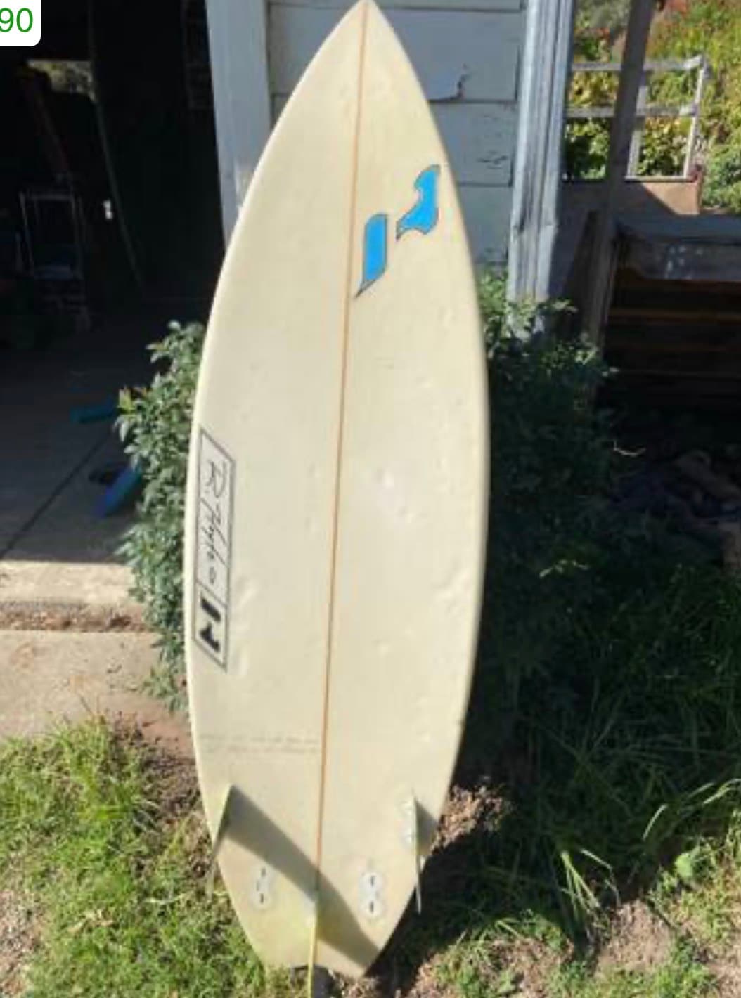 7’4” Short Surfboard